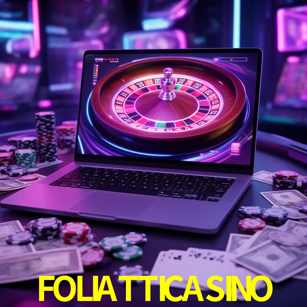Centro móvil FOLIATTICASINO con casino, cajero, bonos, app y acceso de cuenta para México